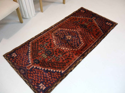 Persian Hamedan Rug | 2' 9” x 6'