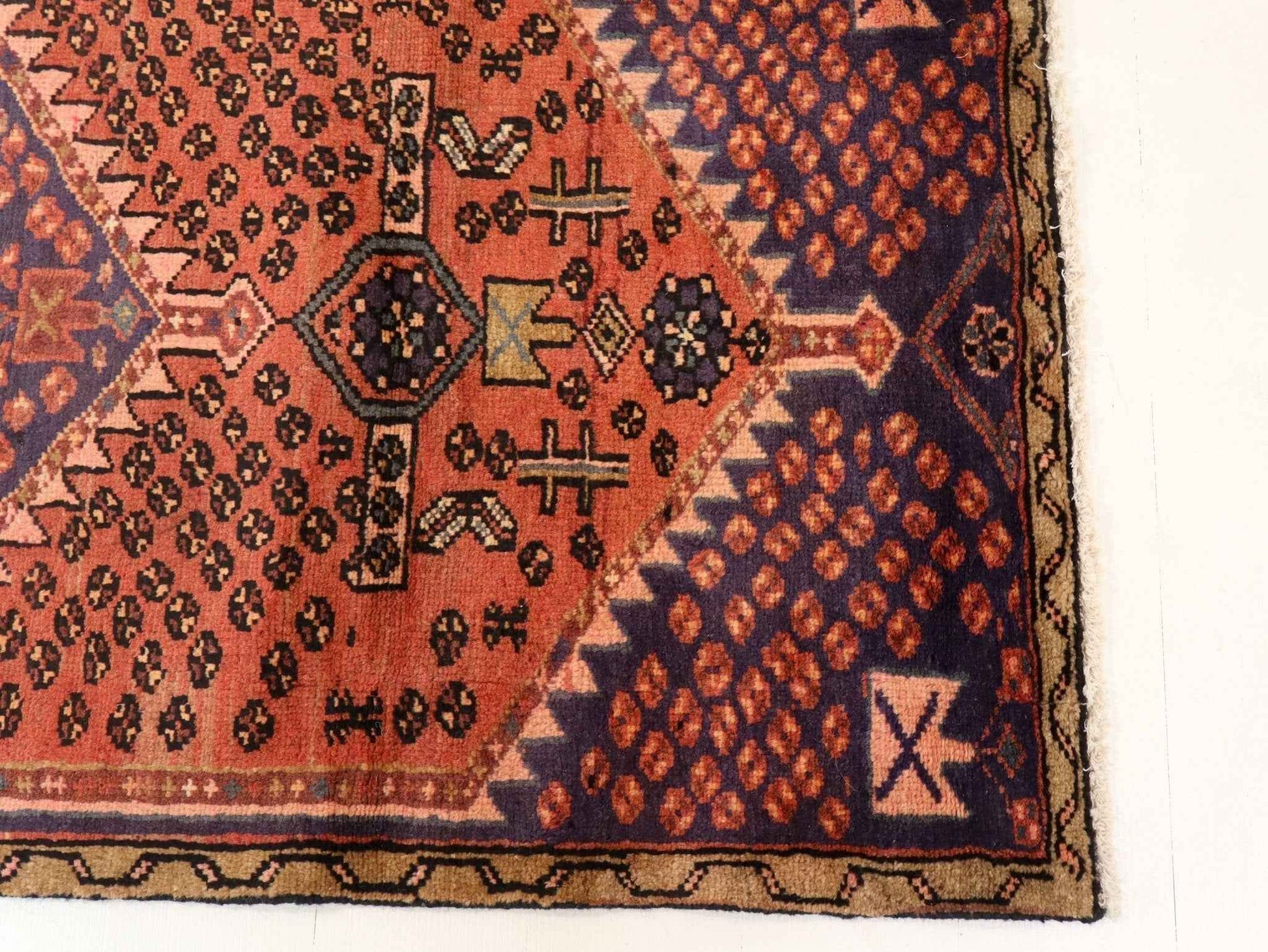 Persian Hamedan Rug | 2' 9” x 6'