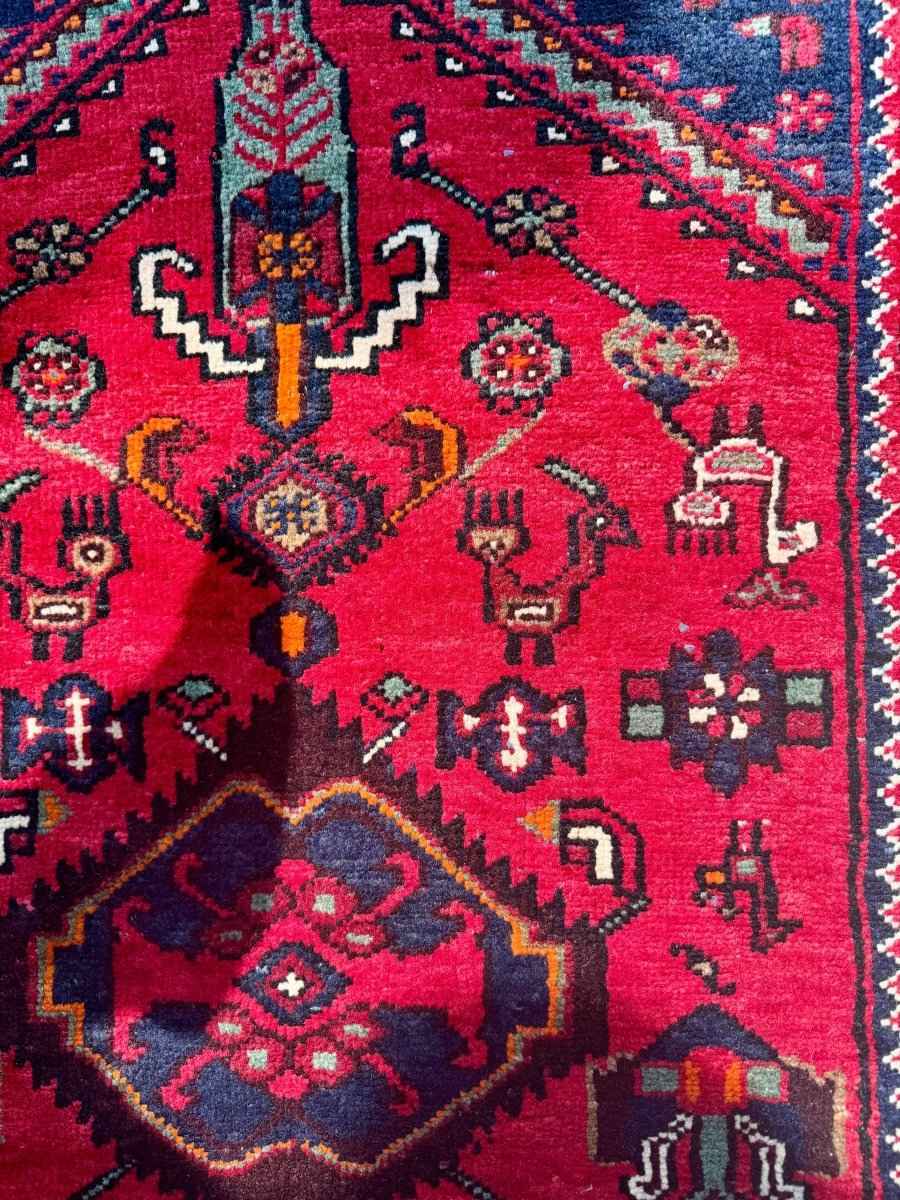 Persian Hamedan Runner Rug | 2' 4" x 9' 2"