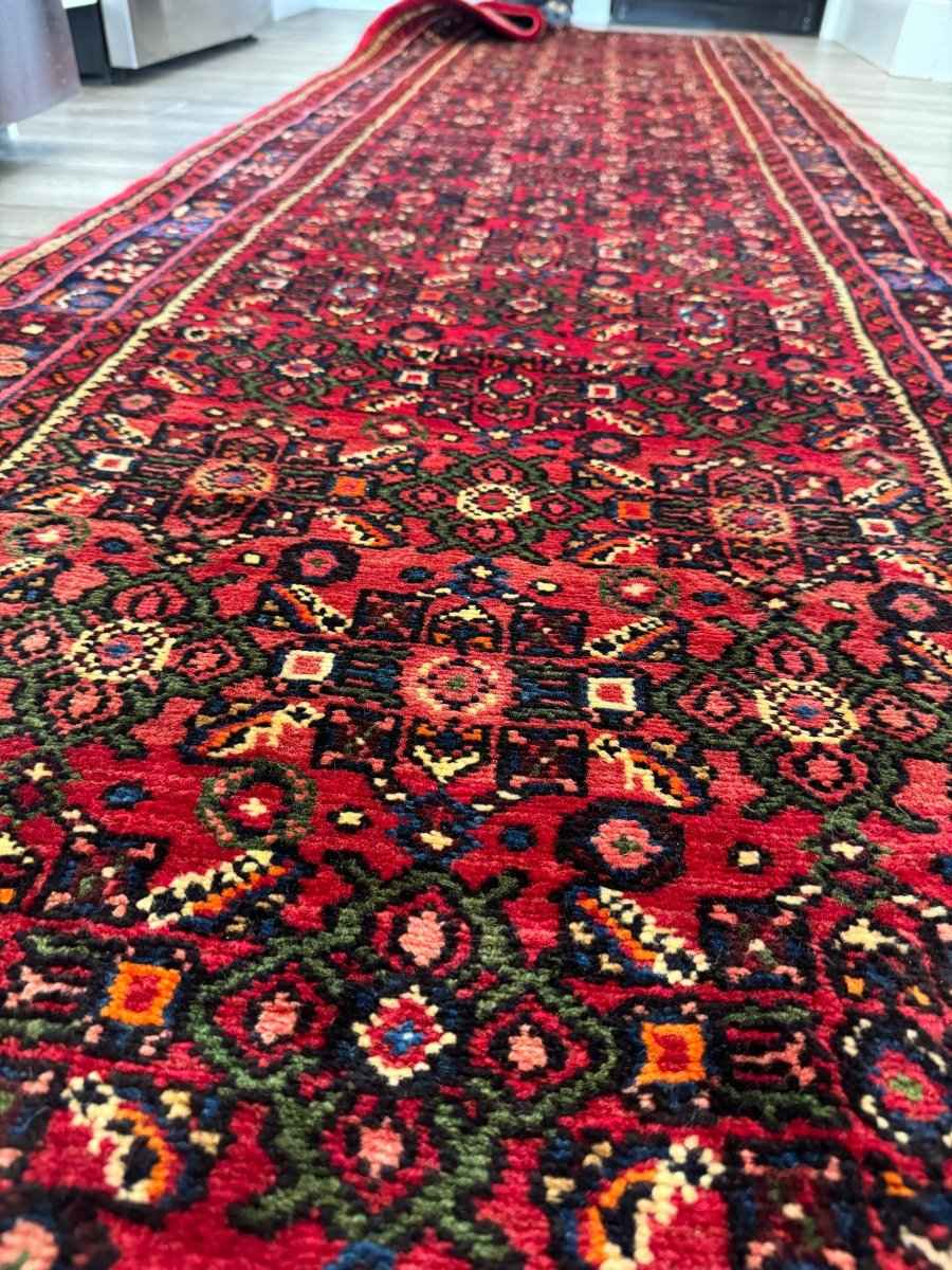 Persian Hosseinabad Runner Rug | 2' 11" x 9' 10"