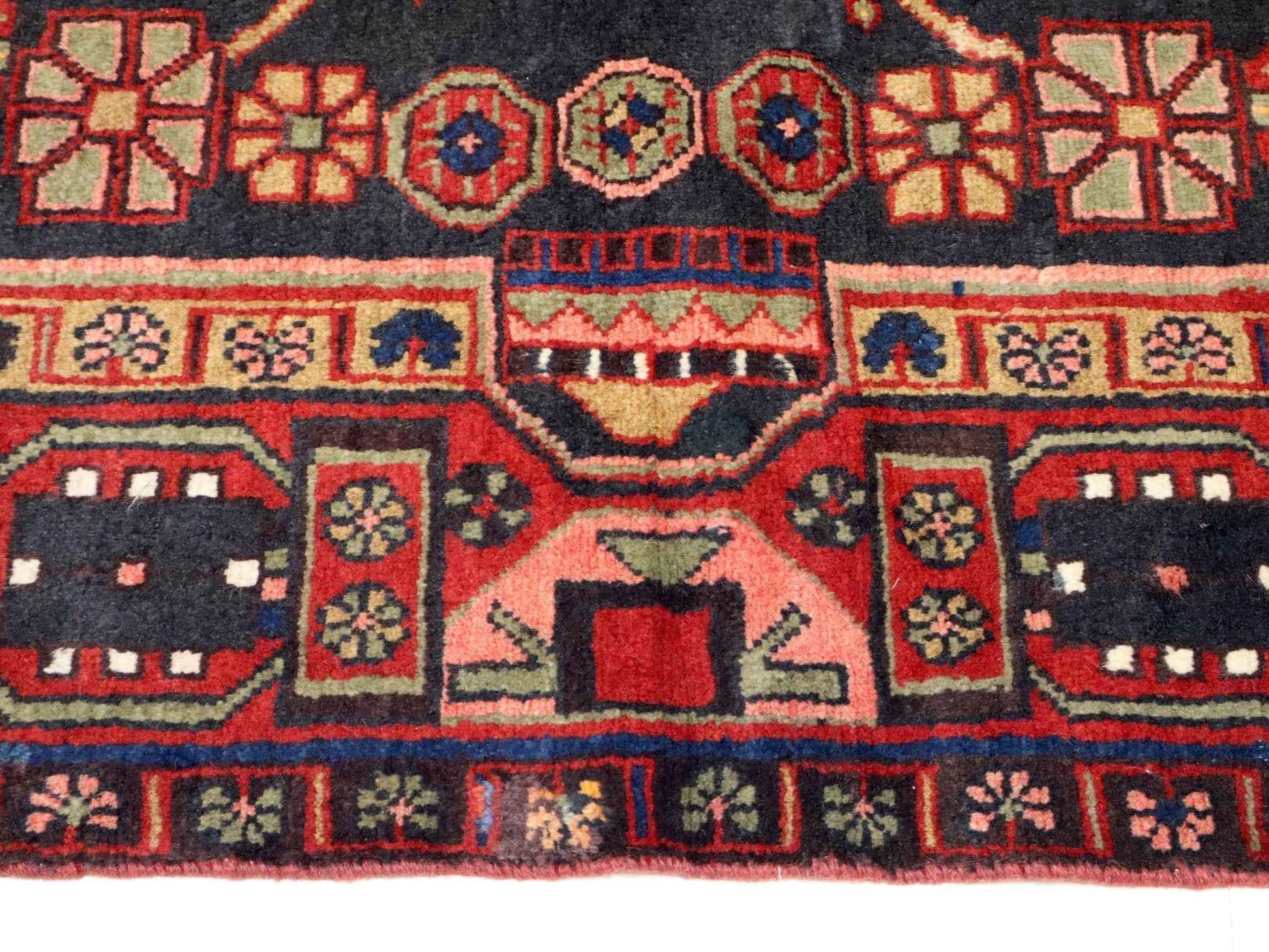 Persian Hamadan Rug | 3' 9” x 5' 3"