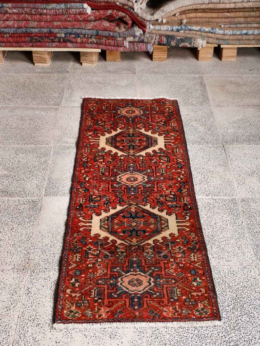 Persian Karaja Runner Rug | 1' 8” x 5' 1"
