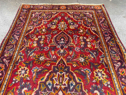 On Hold - Persian Kashan Rug | 2' 1" x 4' 8"
