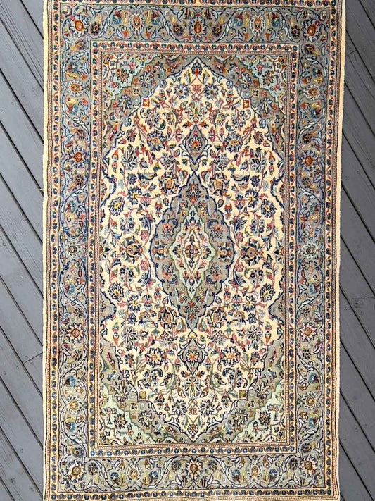 Persian Kashan Rug 2/2 | 6' x 3' 5"