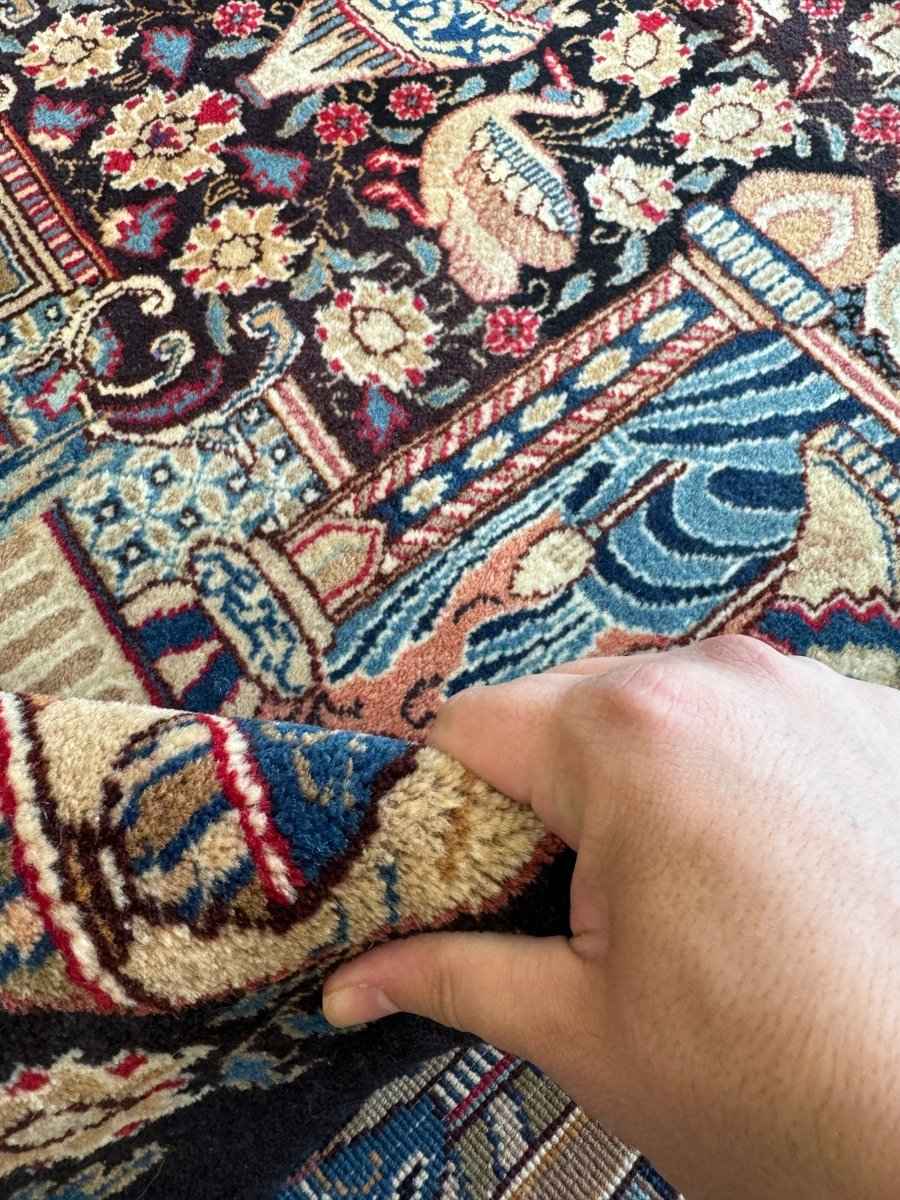 Persian Kashmar Rug | 6' 7" x 9' 4"
