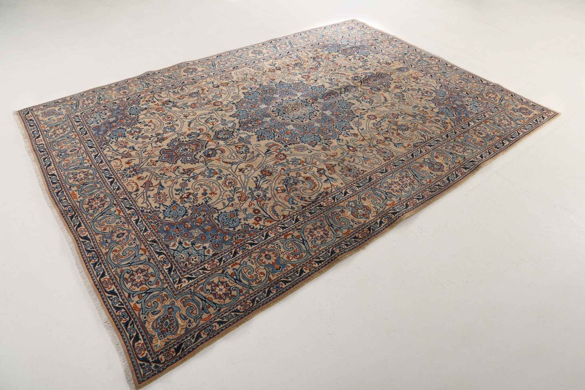 Persian Kashmar Rug | 6' 7" x 9' 4"