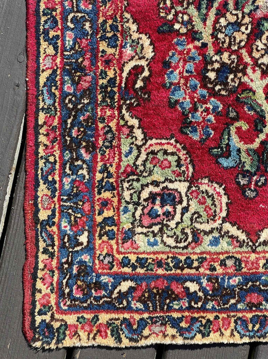 Persian Kerman Rug | 1' 8" x 2' 4"