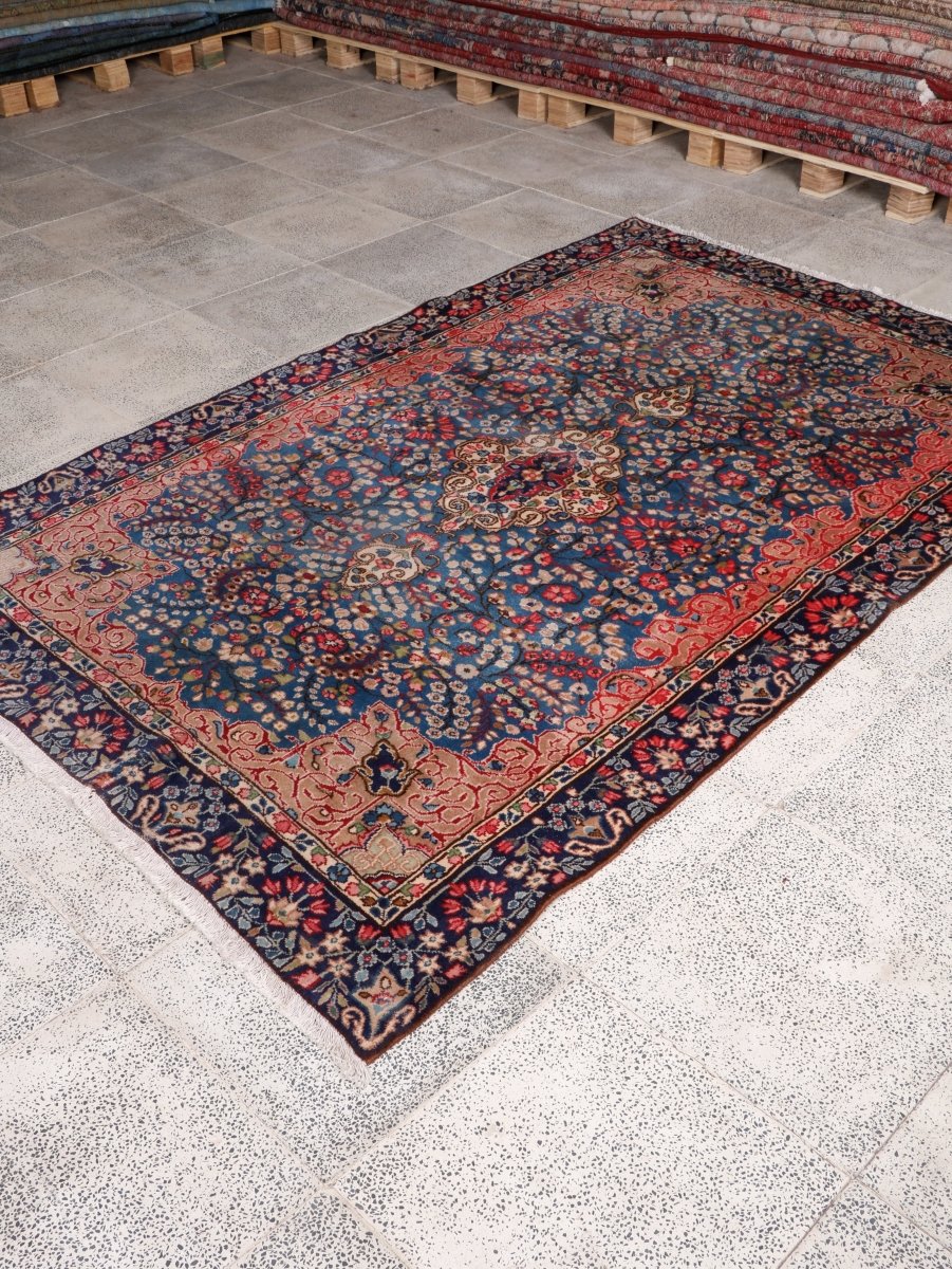 Persian Kerman Rug | 4' 9” x 7' 6"