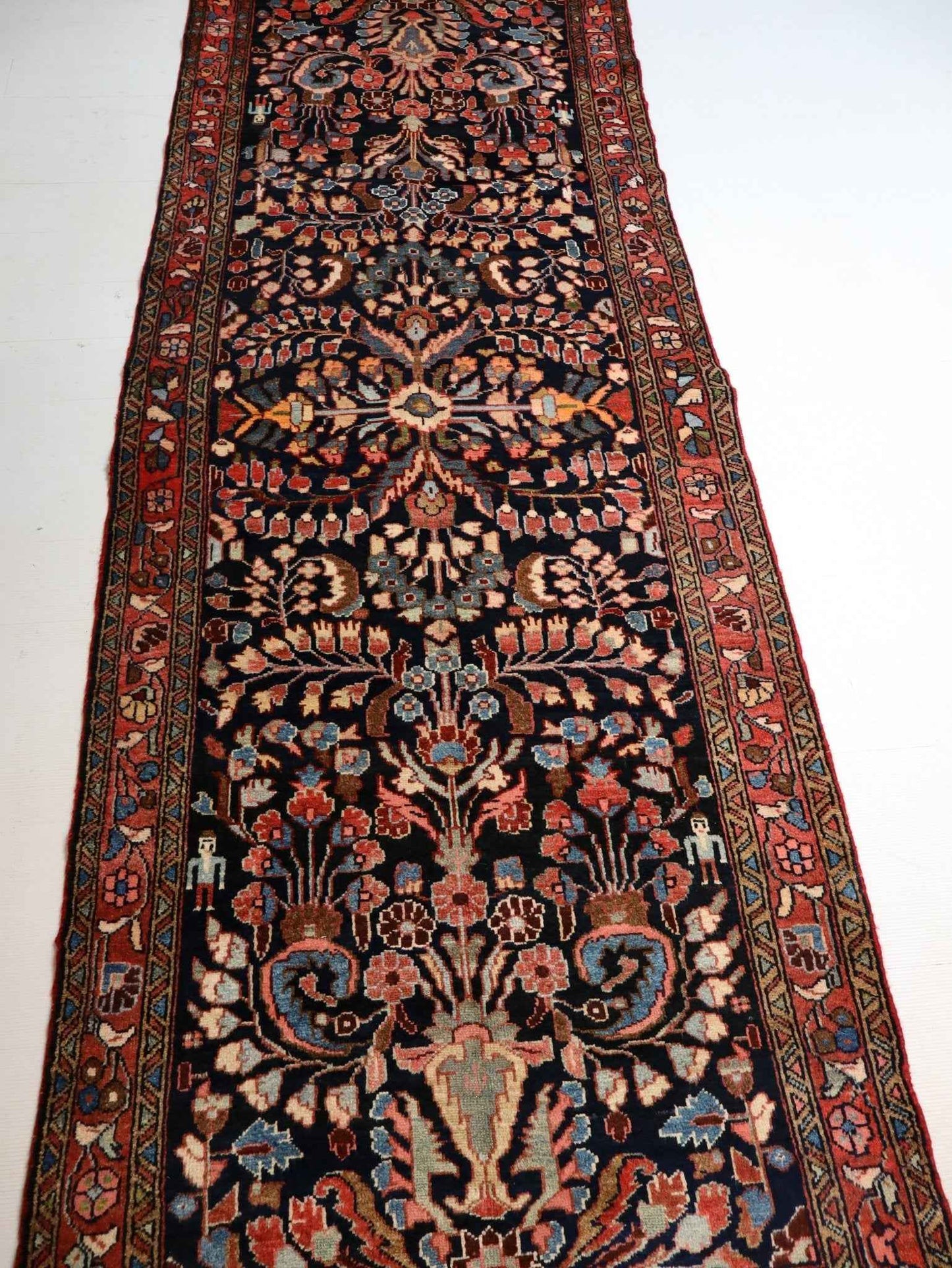 Persian Lilihan Runner Rug | 3' 5” x 9' 11"