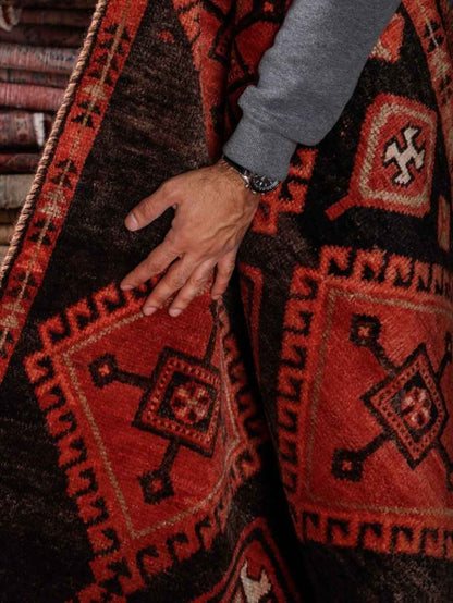 Persian Lori Runner Rug | 3' 3” x 8' 9"