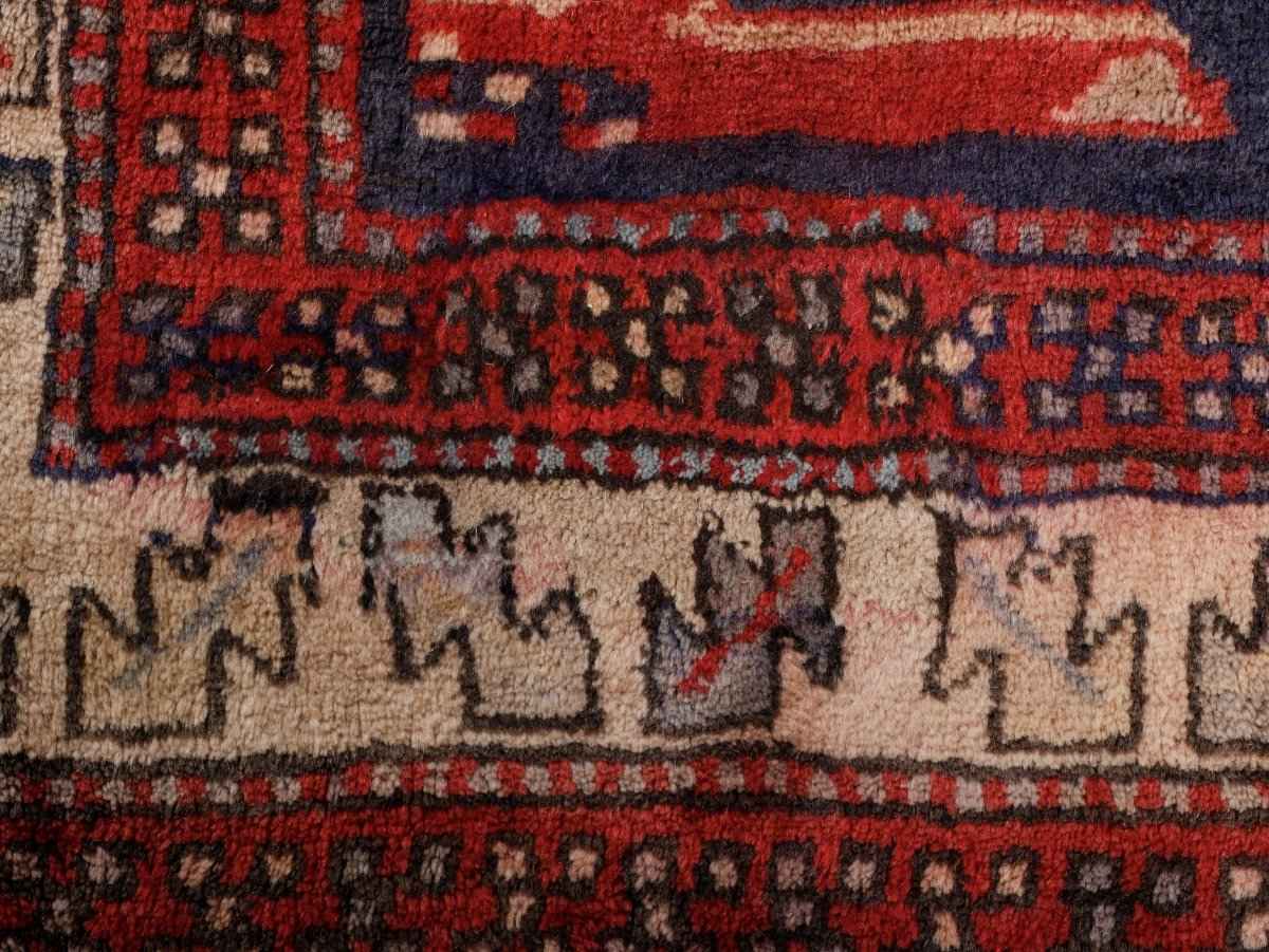 Persian Meshkin Runner Rug | 3' 11” x 10' 7"
