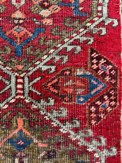 Persian Meshkin Runner Rug | 3' 3" x 7'
