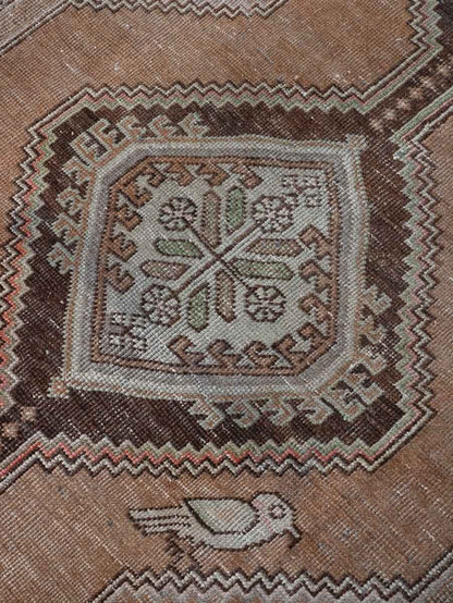 Persian Meshkin Runner Rug | 3' 3” x 8' 9"