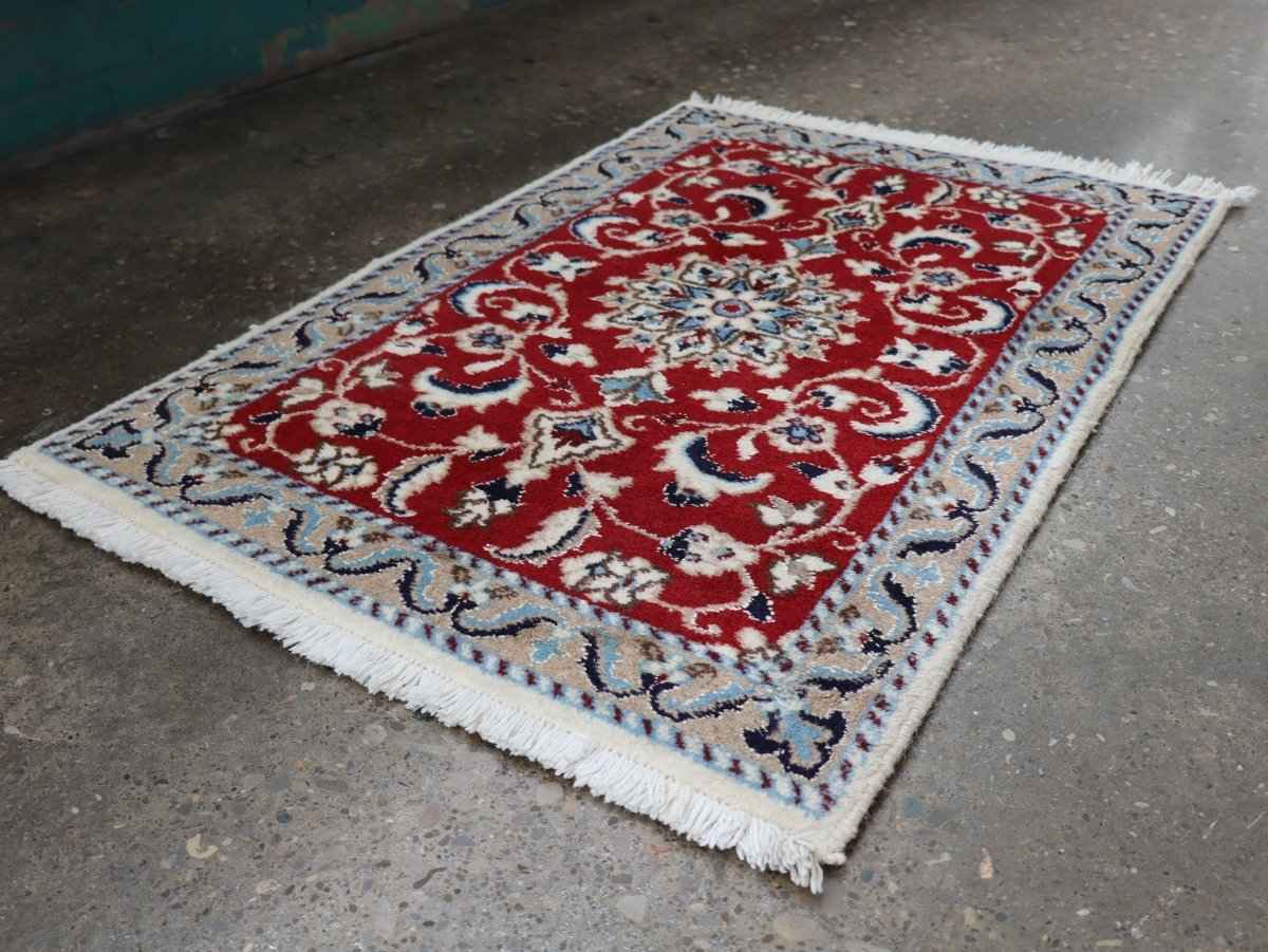 Persian Nain Rug | 1' 10" x 2' 11"