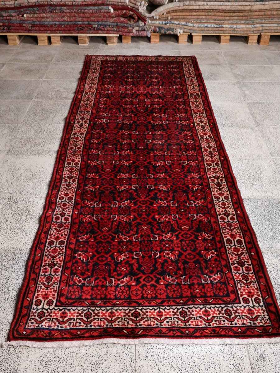 Persian Nanaj Runner Rug | 3' 5” x 10'