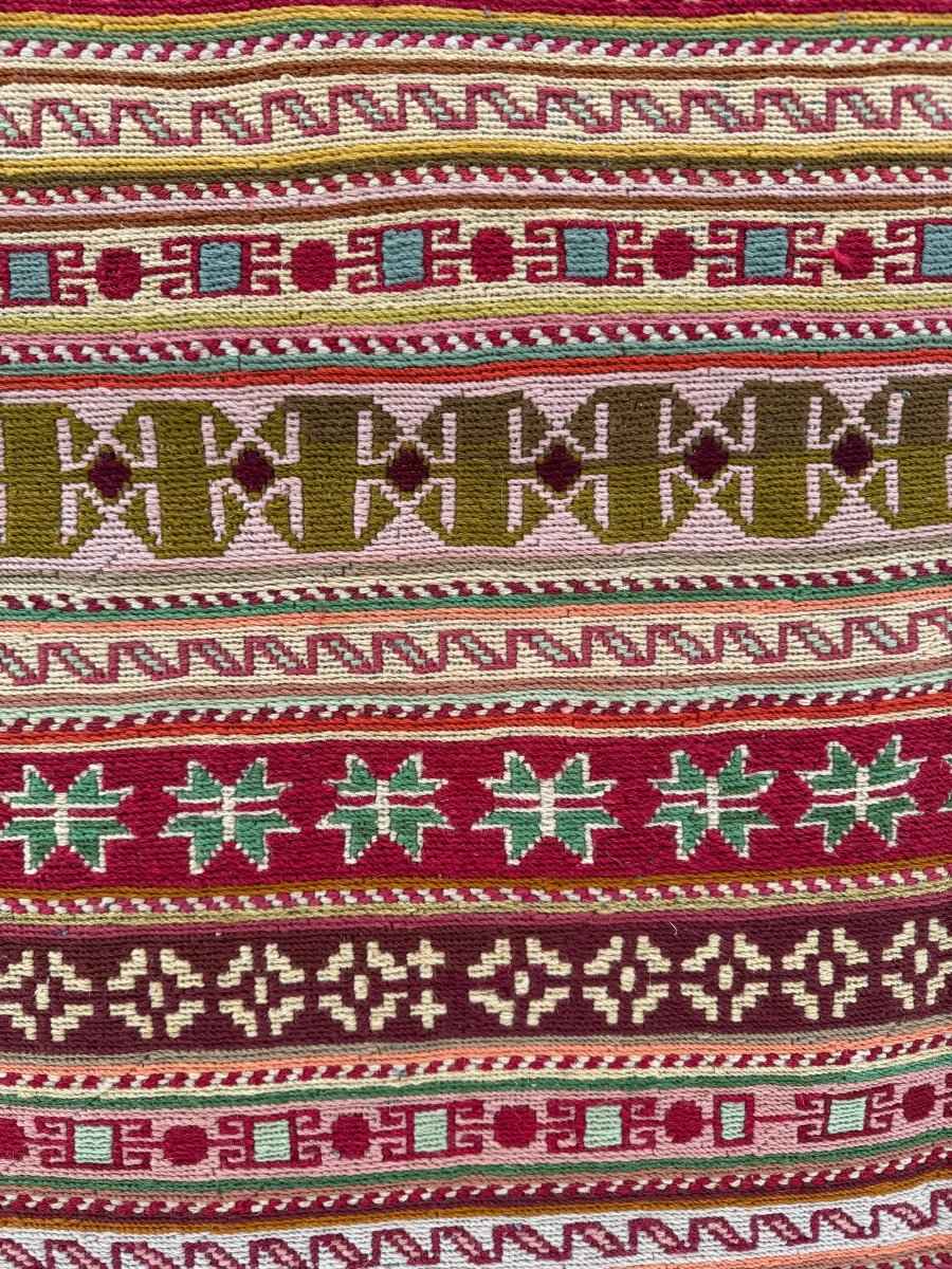 Persian Rah Rah Suzani Kilim | 4' x 6' 9"