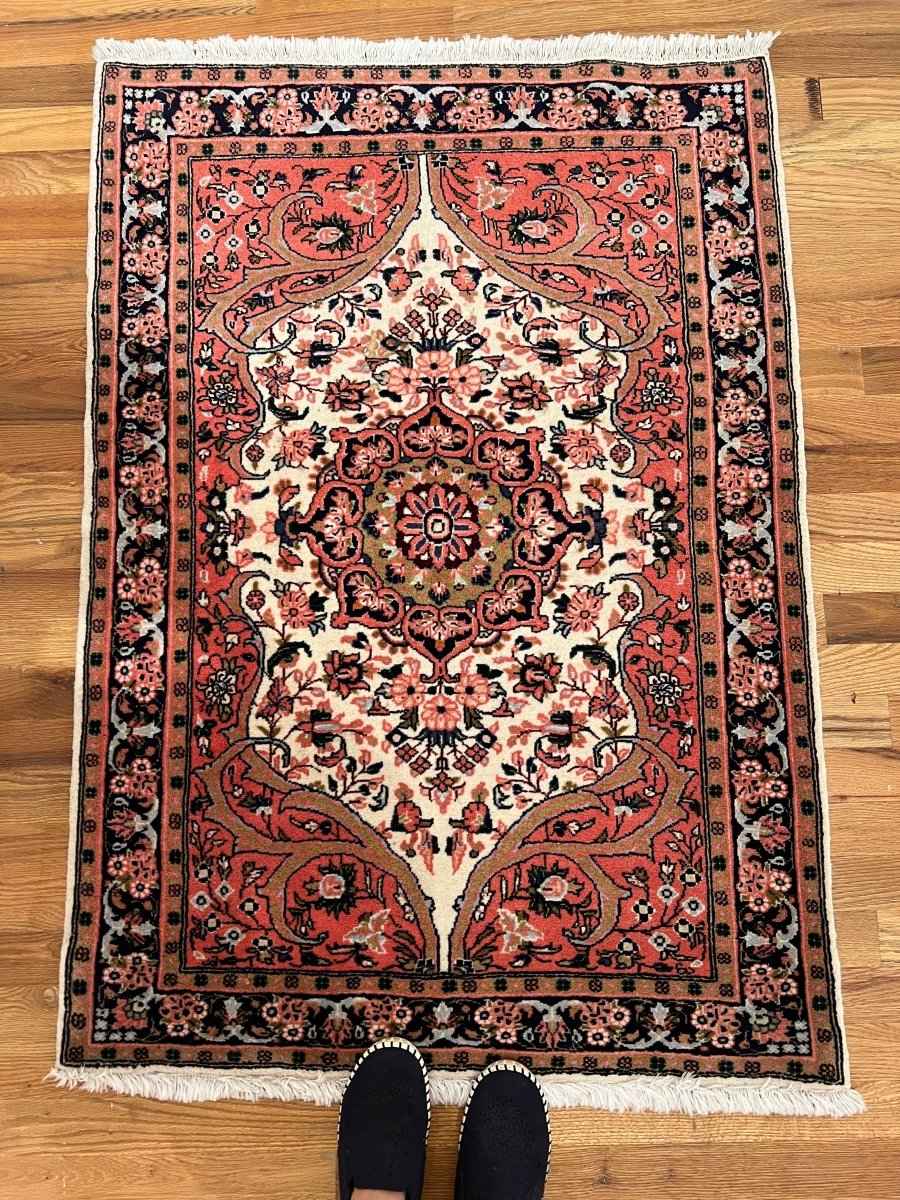 Persian Sarouk Rug | 2' 9" x 3' 11"