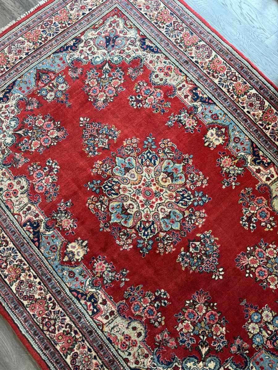 Persian Sarouk Rug | 6' 1" x 8' 10"