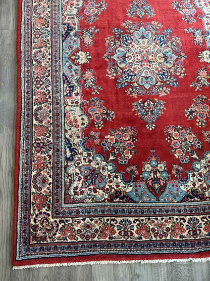 Persian Sarouk Rug | 6' 1" x 8' 10"