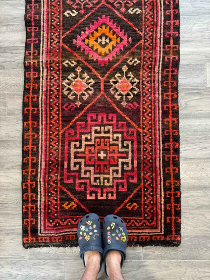 Persian Shahrebabak Runner Rug | 2' 8" x 10' 4"