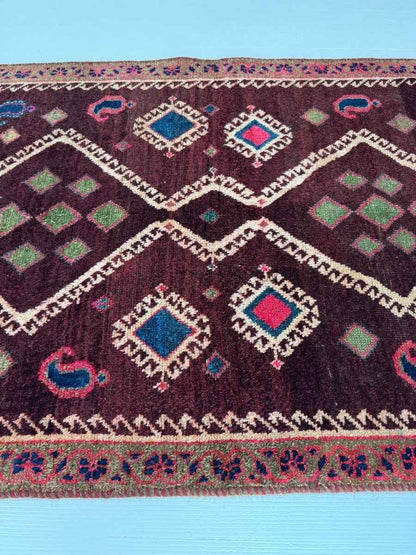 Persian Sirjan Rug | 2' 8" x 4’