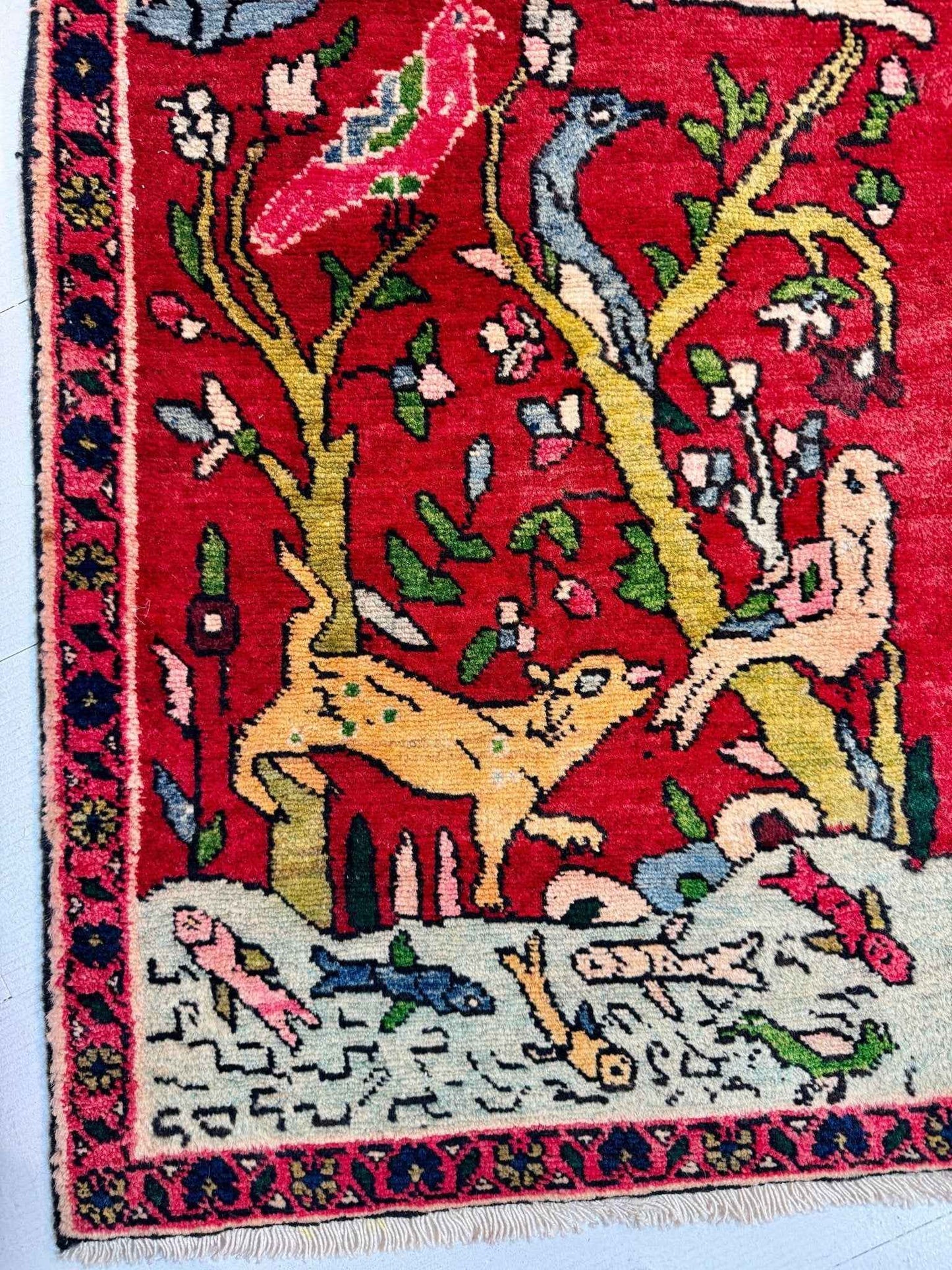 Persian Tabriz Rug | 3' 2” x 5' 11"