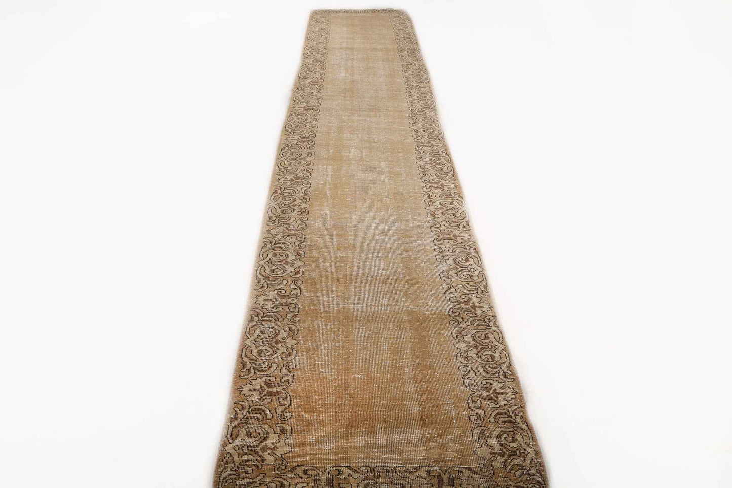 Persian Tabriz Runner Rug | 2' 9" x 14' 1"