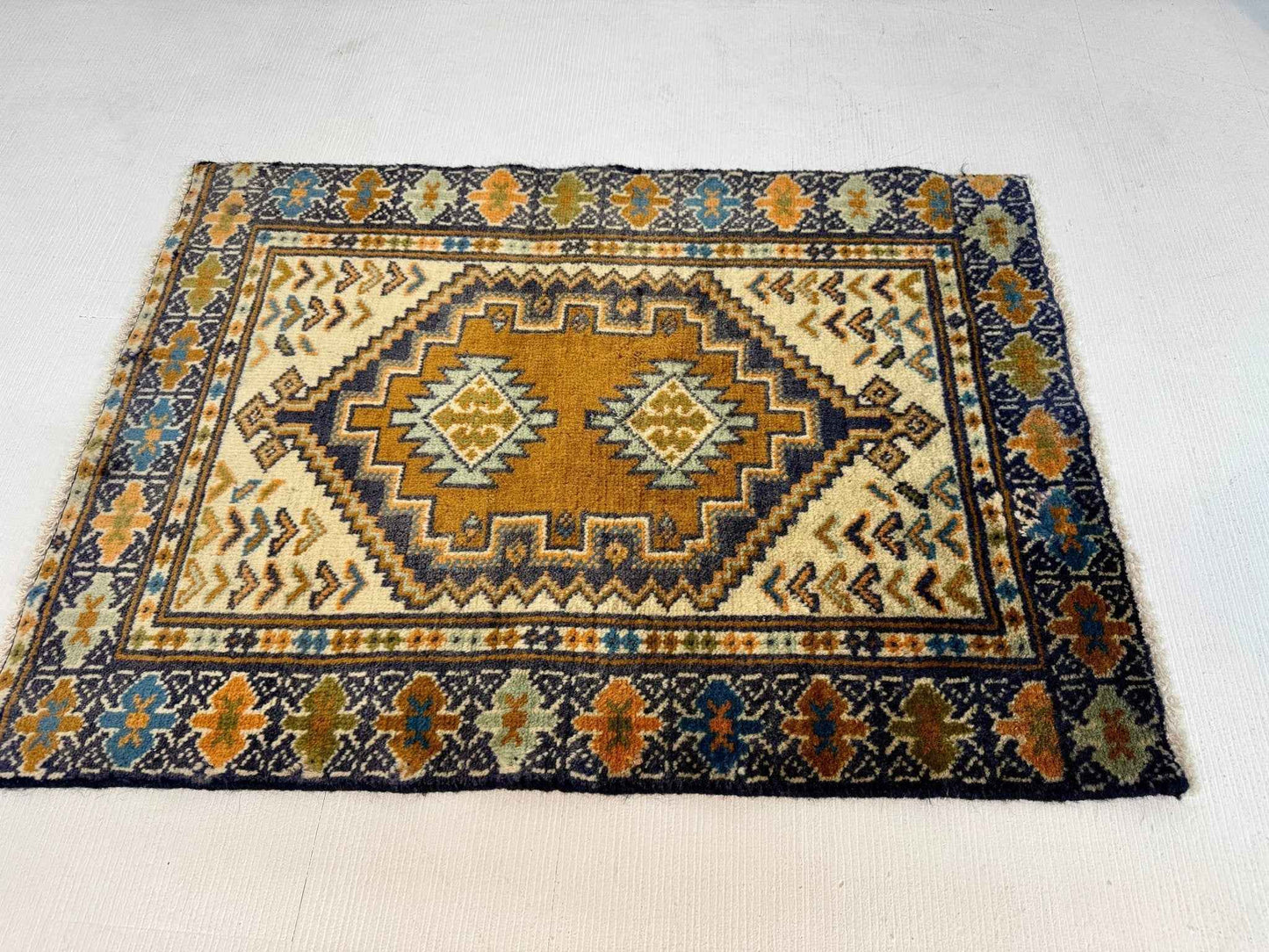 Persian Turkmen Rug | 1' 10” x 2' 7"