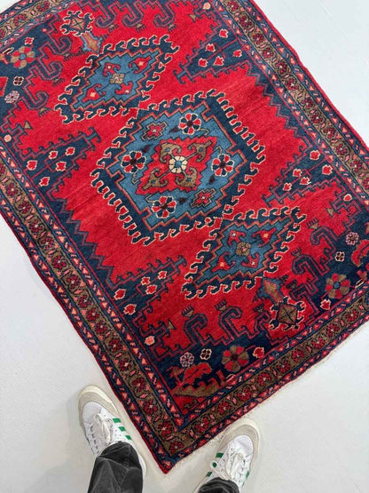 Persian Viss Rug | 3' 7” x 4' 11"