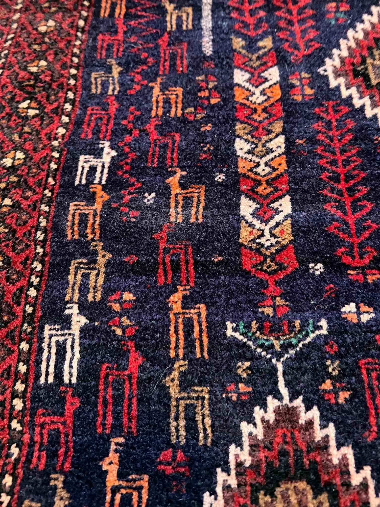 Persian Zabol Rug | 5' 3" x 3