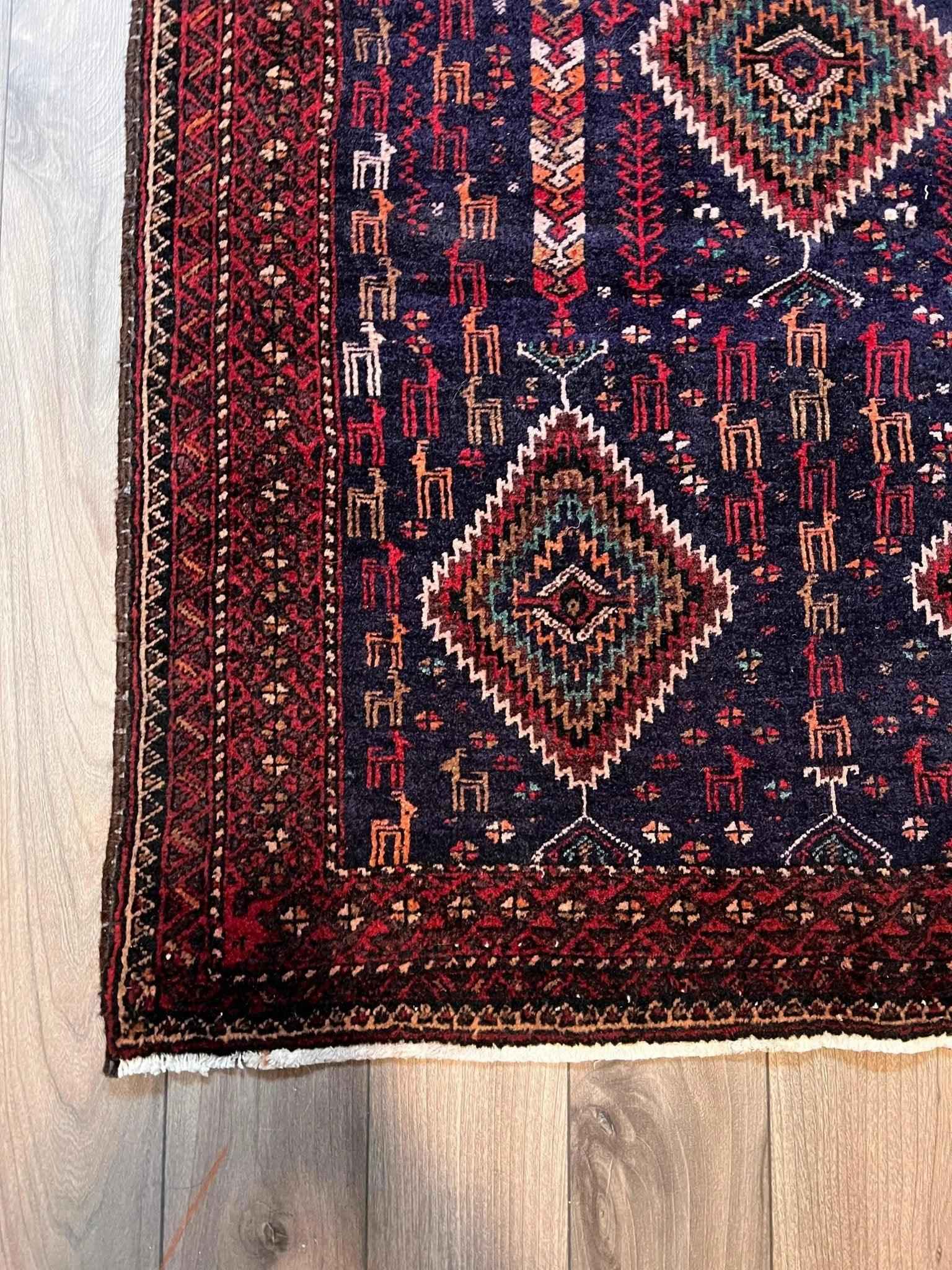 Persian Zabol Rug | 5' 3" x 3