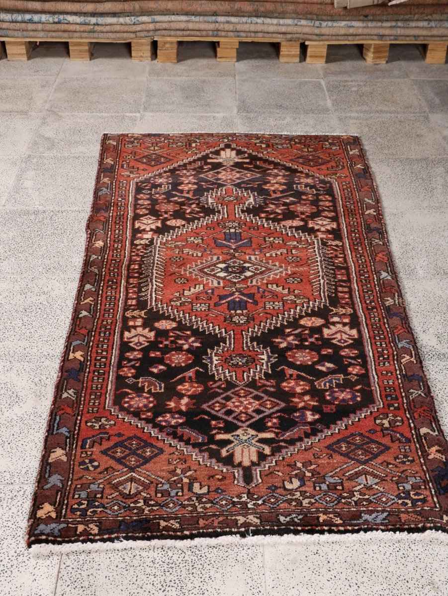Persian Zanjan Rug | 3' 1” x 6' 5"