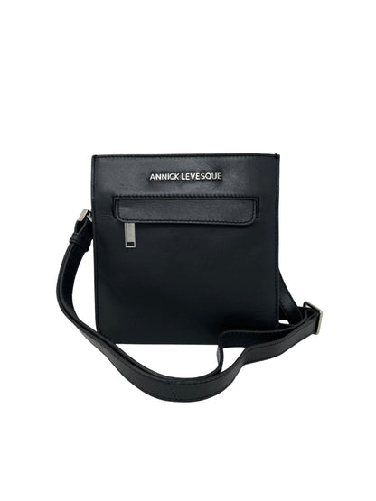 Sac à main en cuir noir | Lina