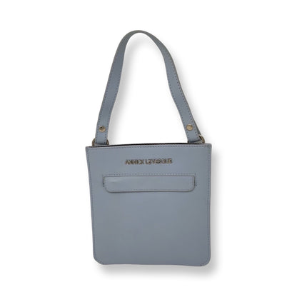 Sac à Main en Cuir Bleu Poudre, 2-en-1 | Lina