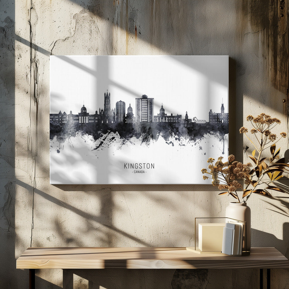 Wall art Kingston Canada Skyline