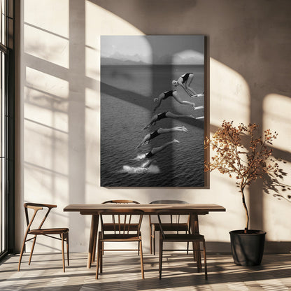 Wall art The beauty of diving