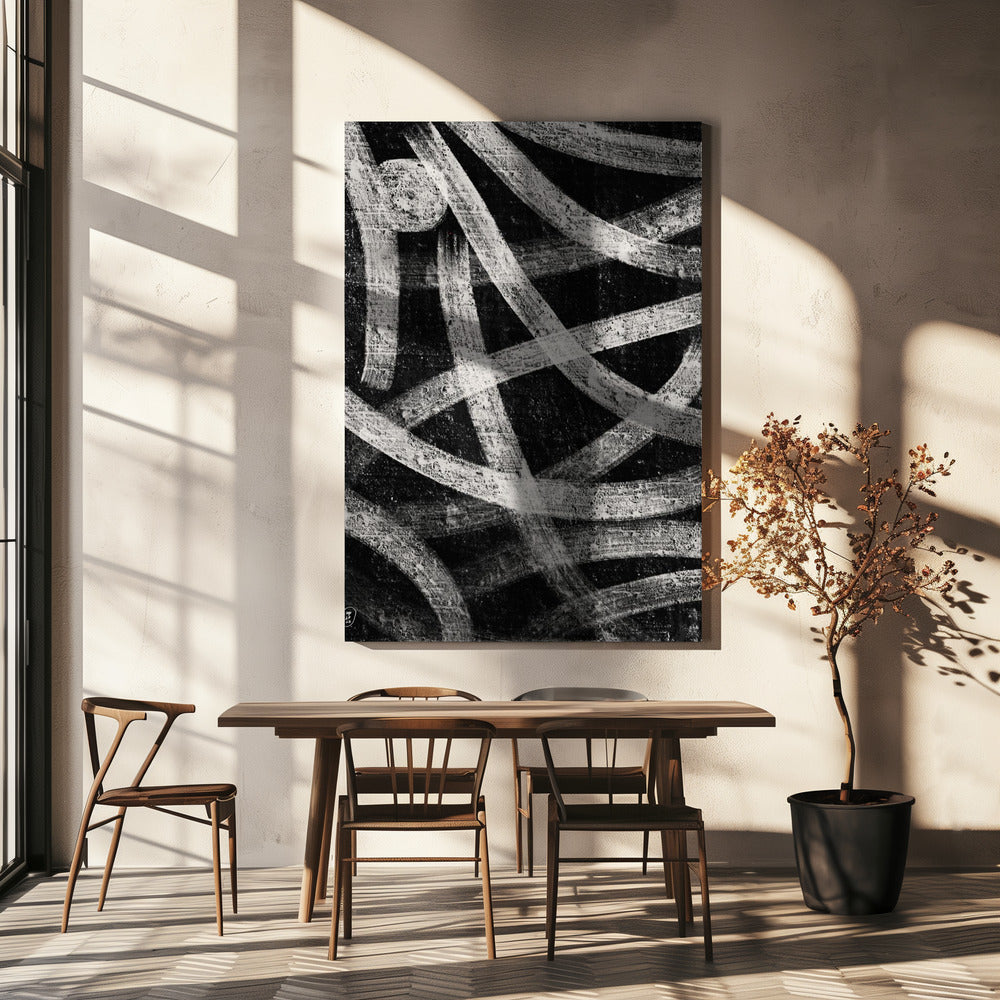 Wall art Field At Night