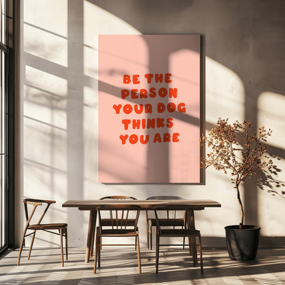 Wall art Typography for Dog Lovers