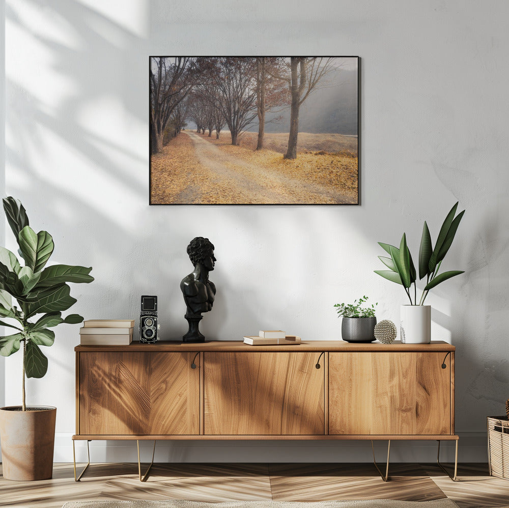 Wall art In the middle of autumn
