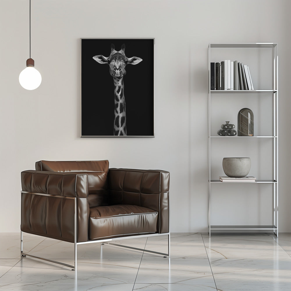 Wall Art Giraffe Portrait