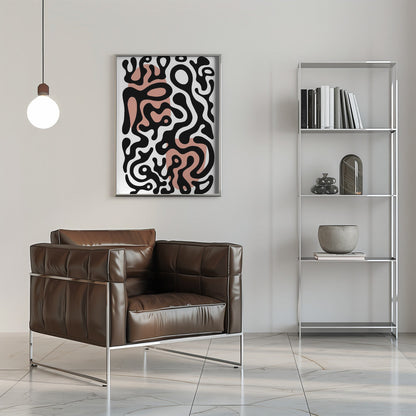 Wall art Twisted Beats No. 11.2 - Trance