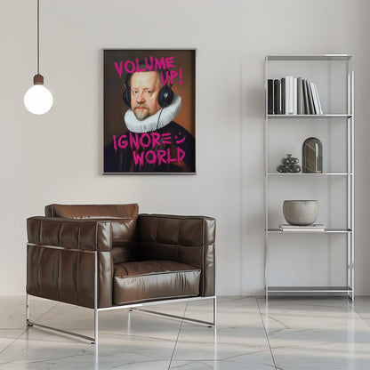 Volume Up Canvas Print