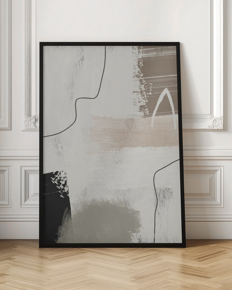 Wall art Earthly shapes