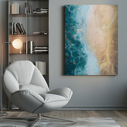 Wall Art Gold beach
