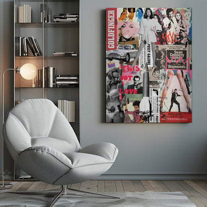 Wall art The Name's Bond
