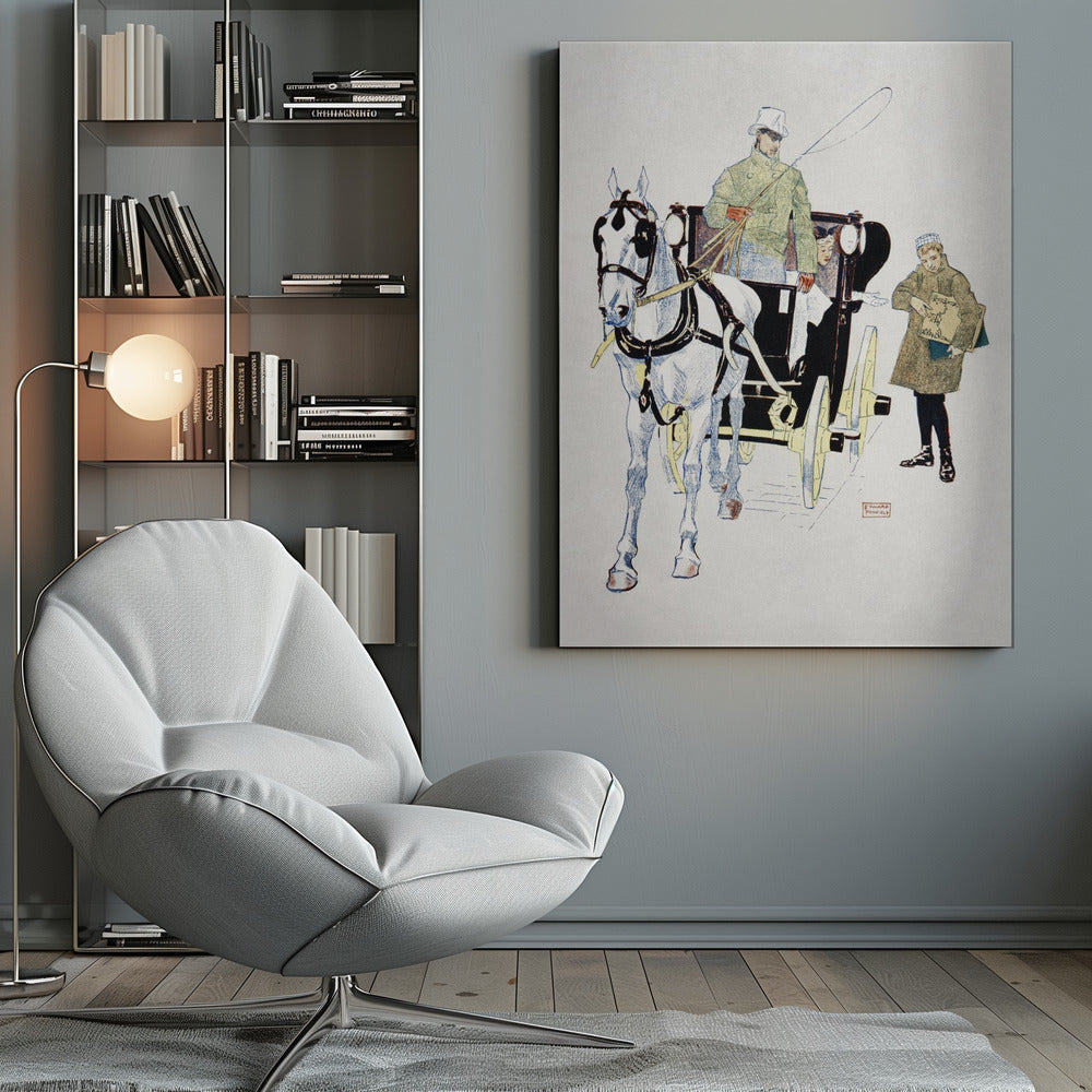 Wall art Vintage Carriage (1893)