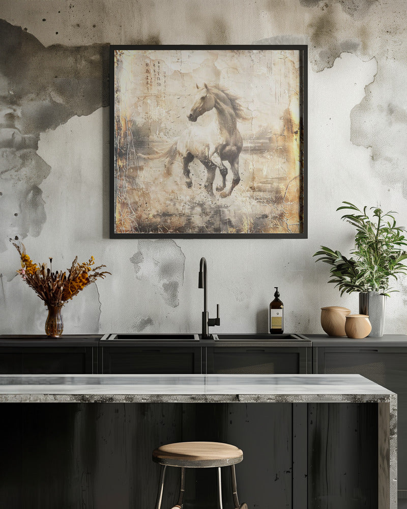 Horse Vintage Art Illustration 16