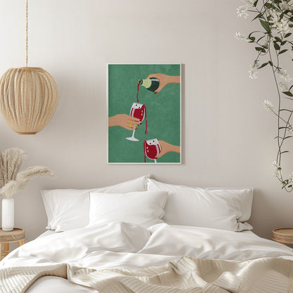 wall Art Cheers Girls