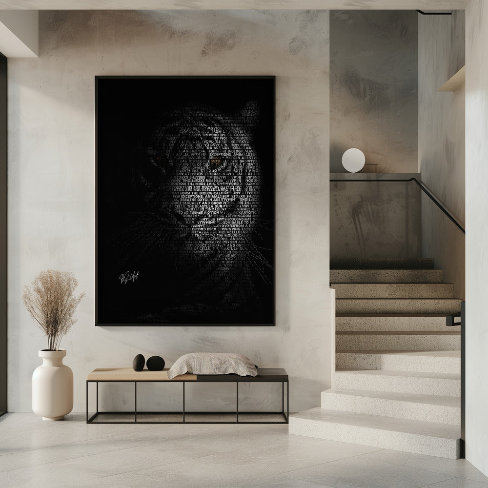 Wall art The Tiger