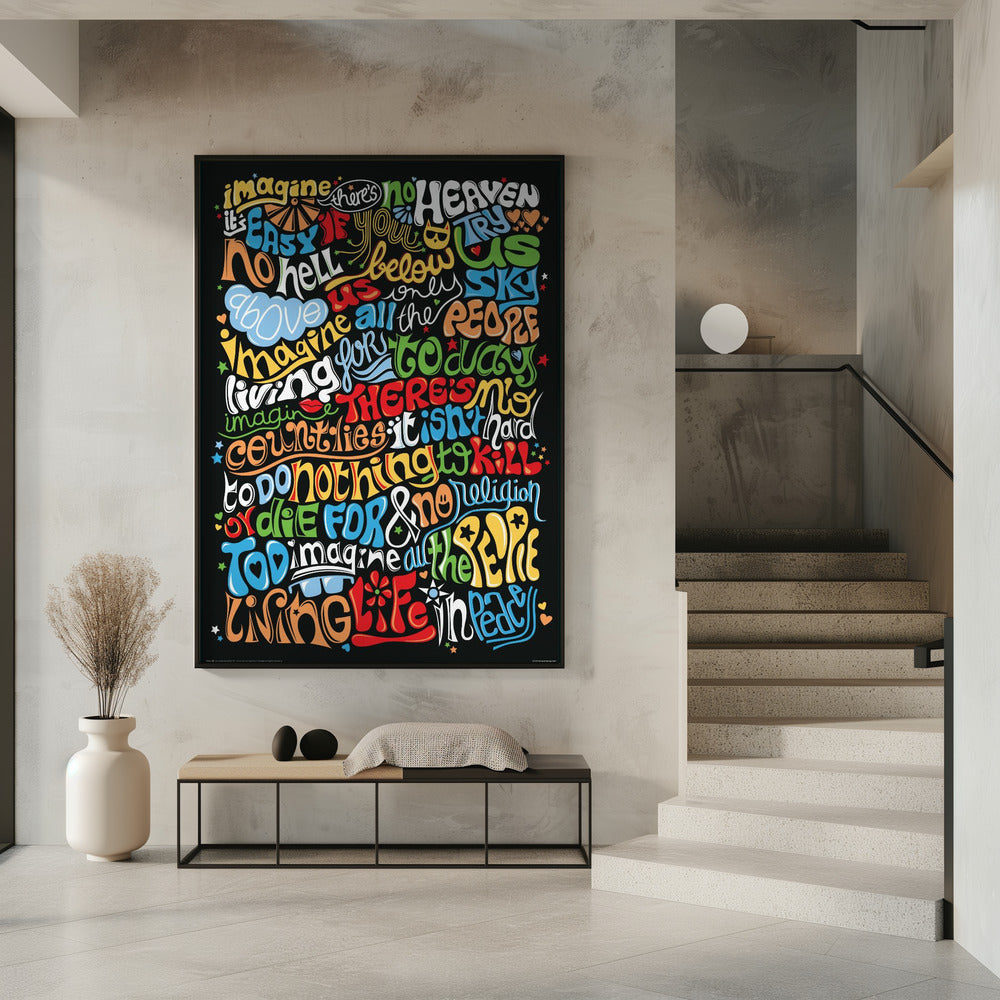 Imagine Canvas Print